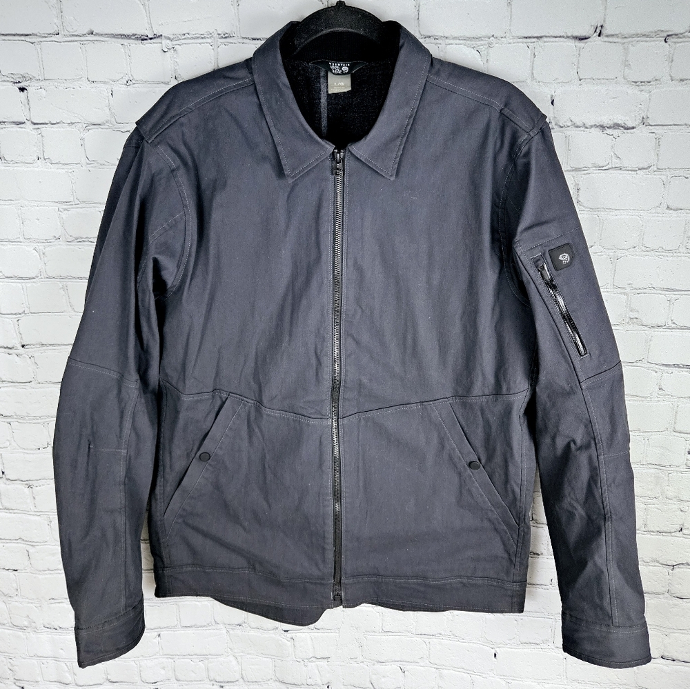 MOUNTAIN HARDWEAR | Hardwear AP full zip plaid flannel lined jacket